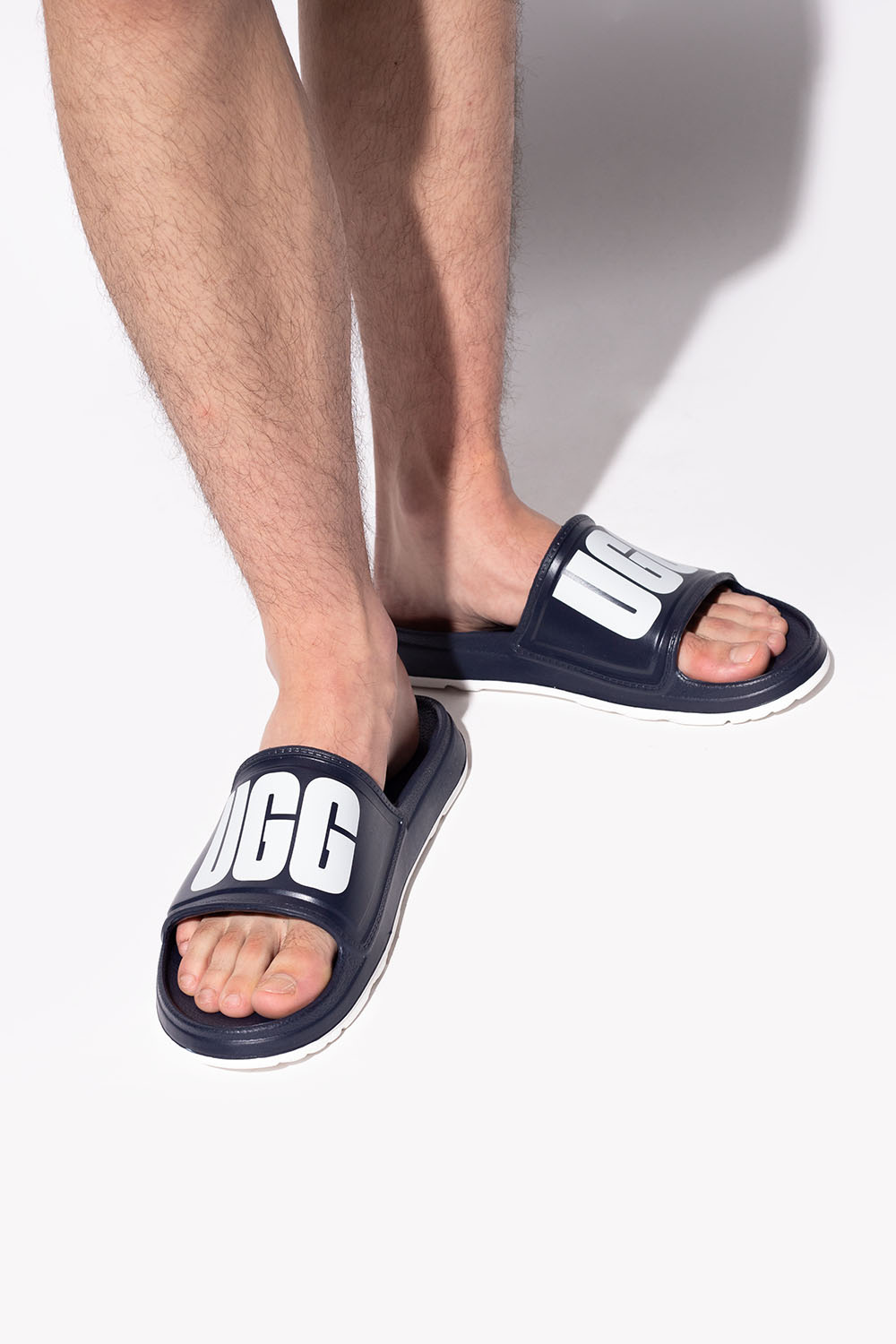 ugg Zayley Slides with logo